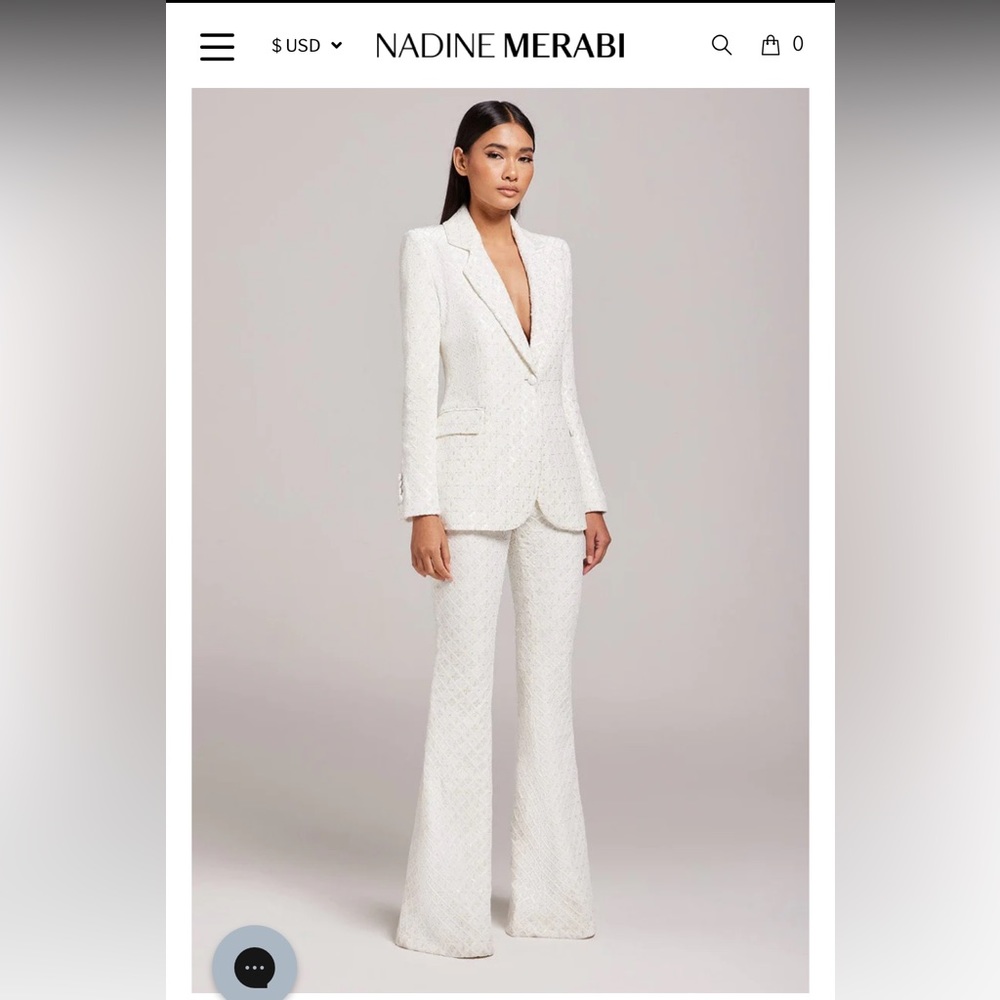Nadine Merabi blazer never worn. Size small